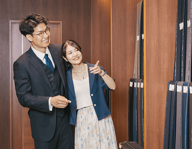 人生の節目にふさわしい、一着との出会い