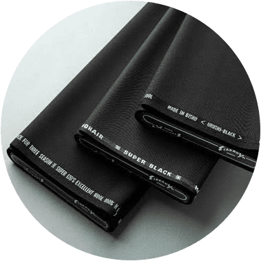 銀座英國屋の黒礼服地