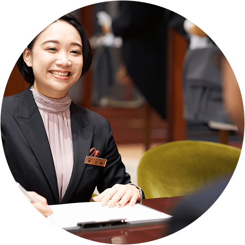 メンズ無料オーダー体験（メンズのオーダースーツの無料相談＋フィッティング体験）