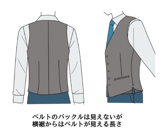 着丈とは？測り方とサイズ選びのポイント、ベストの適切な着丈