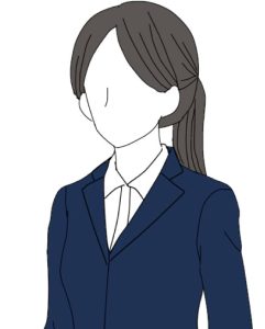 就活用スーツ（リクルートスーツ）の正解は？男女別に詳しく解説、女性が就活用スーツを着こなすポイント、ヘアスタイルは清潔感を意識する