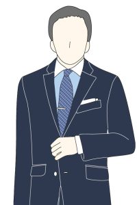 クレリックシャツとは?着こなすポイントとシーン別コーデを紹介、クレリックシャツのシーン別コーデ、ビジネス