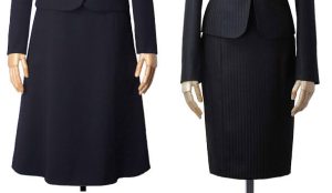 スーツ姿を格上げするスカート丈の選び方！品格ある着こなし3選、レディーススーツにおけるスカートの種類
