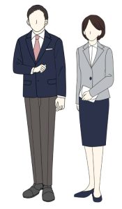 顔合わせにおすすめの服装は?季節・性別ごとにコーデ例を紹介、男女別!顔合わせにおすすめのコーディネート、【共通】カジュアルシーンでは清潔感ときちんと感を意識