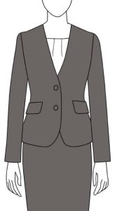 ノーカラージャケットの着こなし方は？シーン別おすすめコーデを紹介、ノーカラージャケットの種類、Vノーカラージャケット