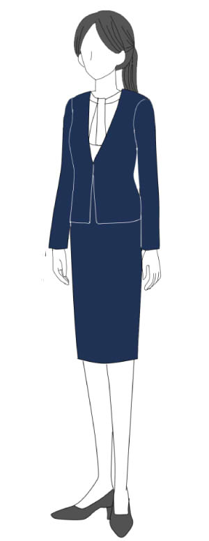 ノーカラージャケットの着こなし方は？シーン別おすすめコーデを紹介、ノーカラージャケットのおすすめのコーディネート、ビジネスシーンでの着こなし例