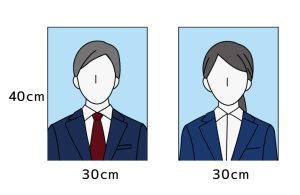 履歴書の証明写真に適した服装は?スタイリスト厳選のコーデ例4選、証明写真の基本的なルール、証明写真のサイズ