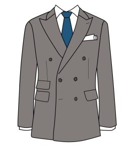 フラワーホールとは？スーツの胸元を上品に整える使い方を解説、フラワーホールの位置はスーツによって違う？ダブルブレスト